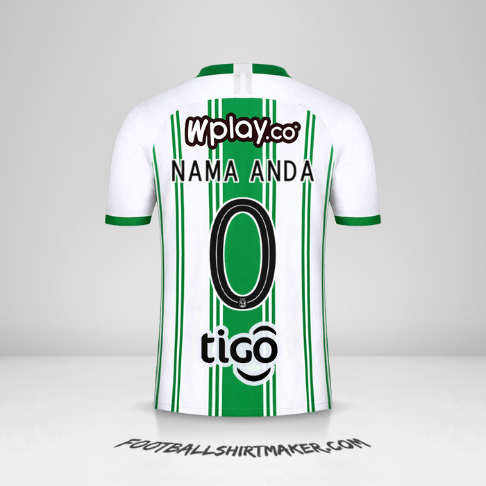 Jersey Atletico Nacional 2020 -  nama anda - 0