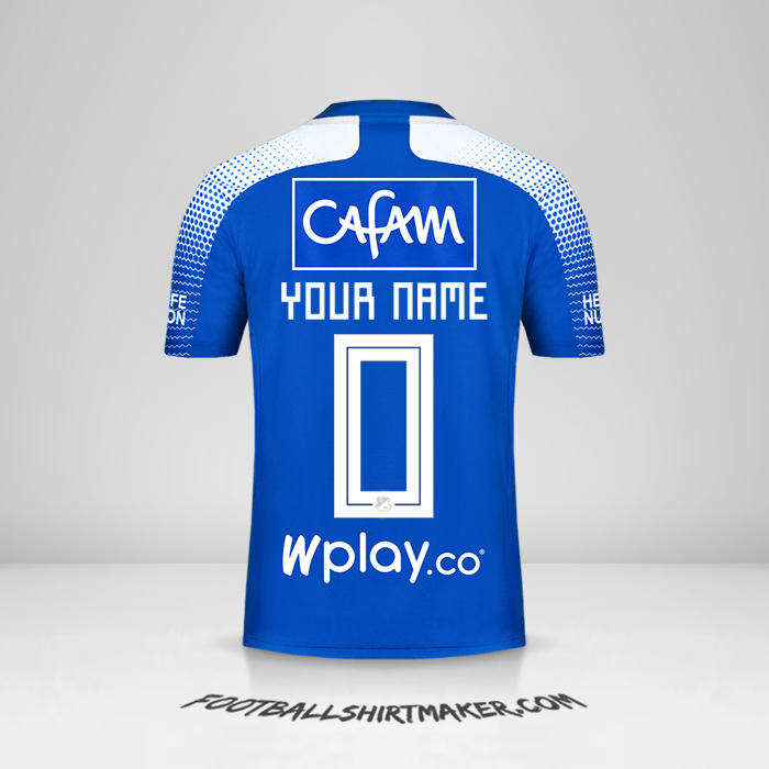 Jersey Millonarios FC 2020 -  your name - 0