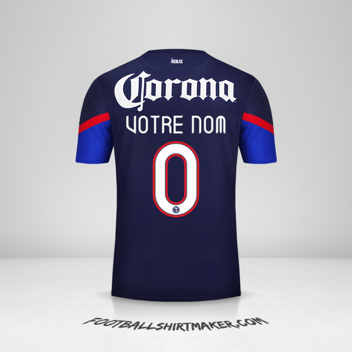 Maillot Club America 2012/13 II -  votre nom - 0