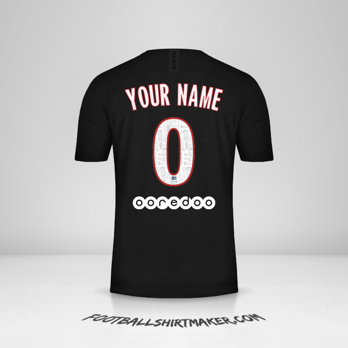 Jersey Paris Saint Germain 2019/20 IV -  your name - 0