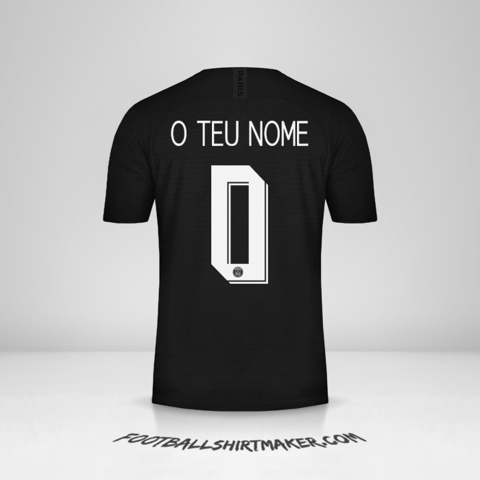 Camisola Paris Saint Germain Cup 2019/20 IV -  o teu nome - 0