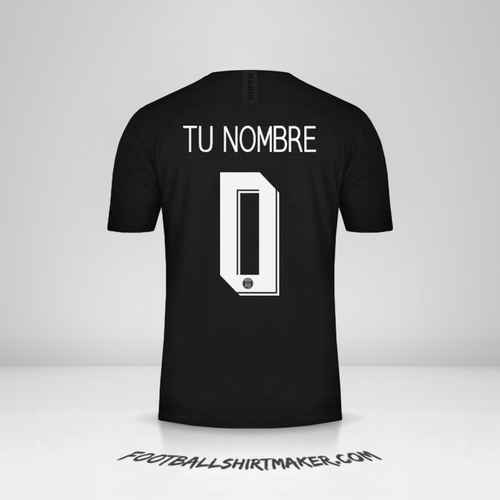 Jersey Paris Saint Germain 2019/20 Cup IV -  tu nombre - 0