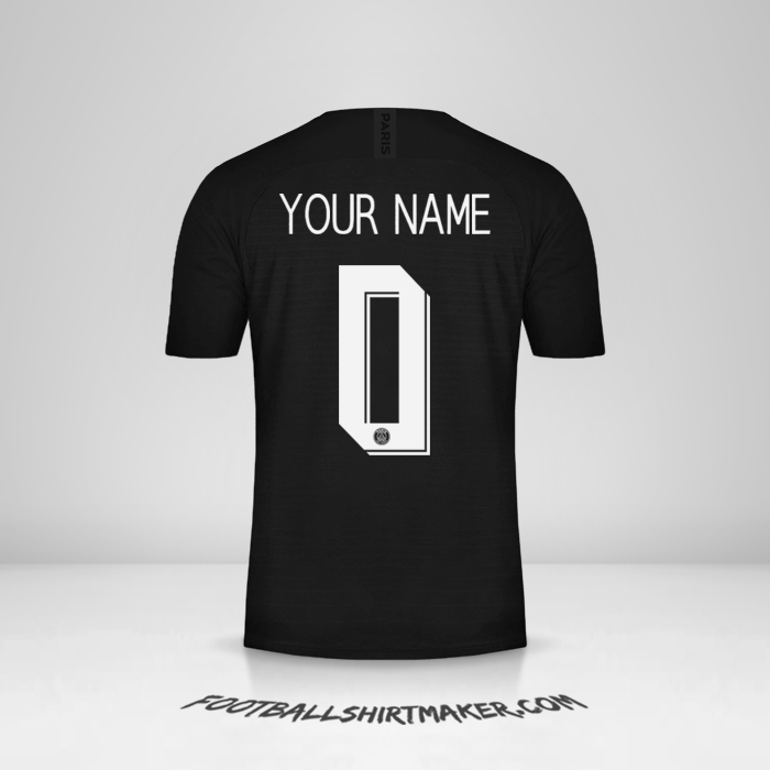 Jersey Paris Saint Germain 2019/20 Cup IV -  your name - 0