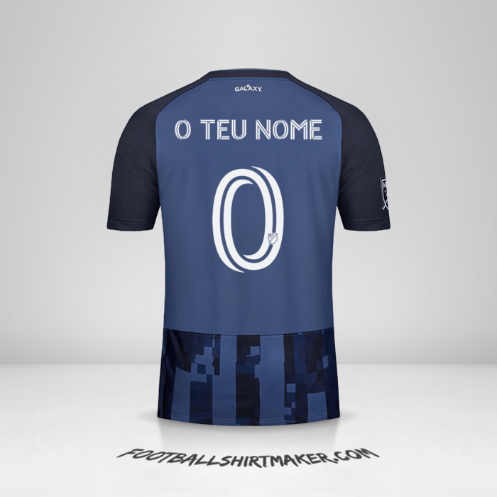 Camisola LA Galaxy 2020 II -  o teu nome - 0