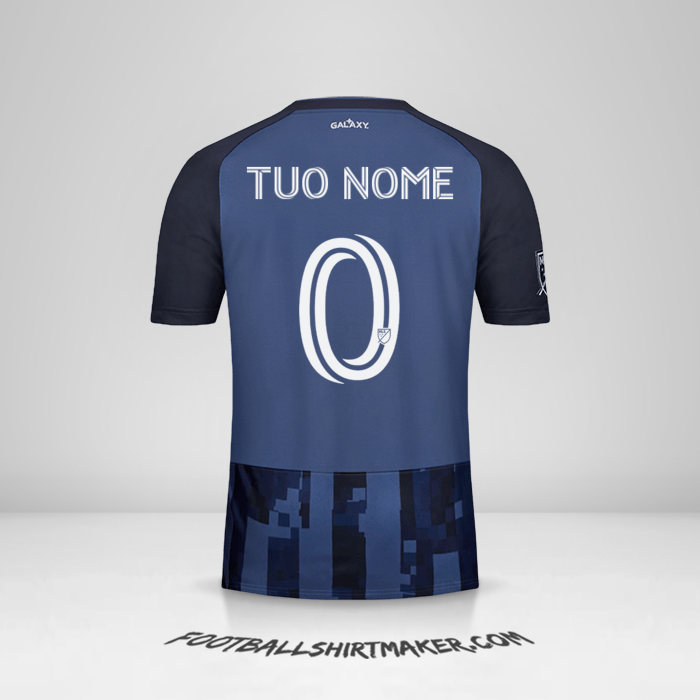 Maglia LA Galaxy 2020 II -  tuo nome - 0
