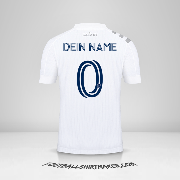 Trikot LA Galaxy 2020/2021 -  dein name - 0