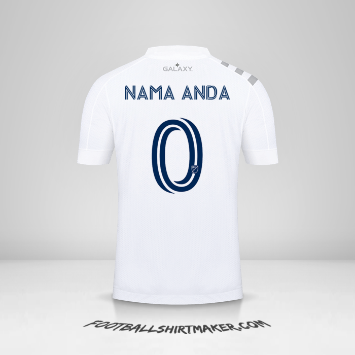 Jersey LA Galaxy 2020/2021 -  nama anda - 0