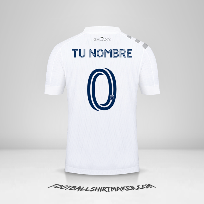 Jersey LA Galaxy 2020/2021 -  tu nombre - 0
