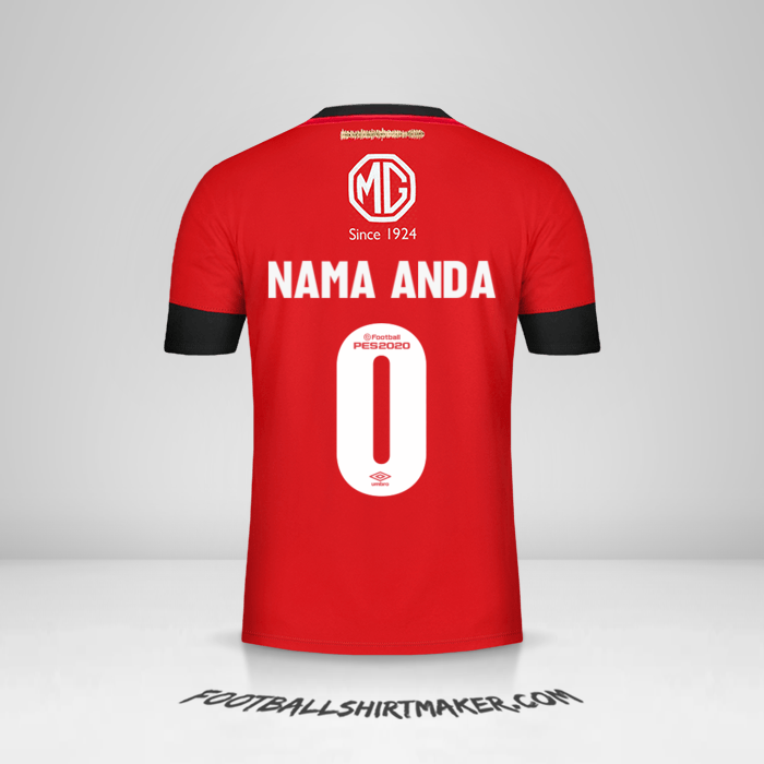 Jersey Colo Colo 2019/20 III -  nama anda - 0