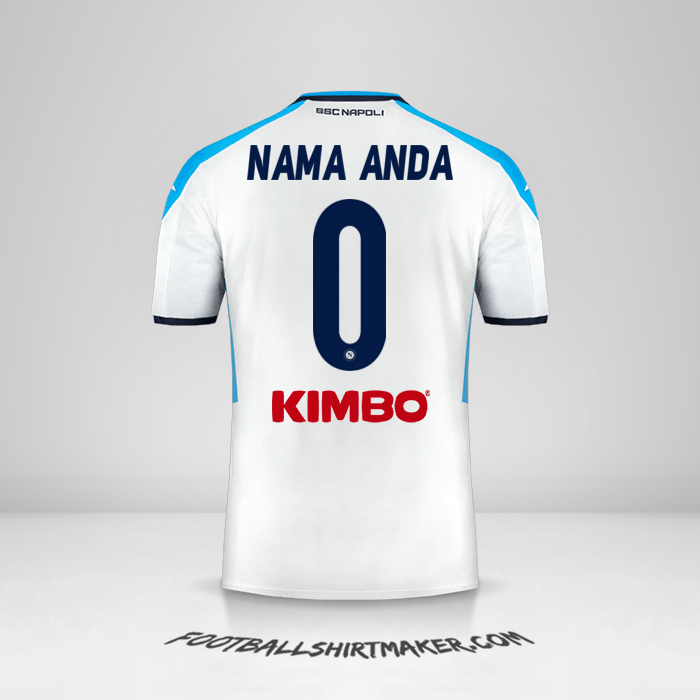 Jersey SSC Napoli 2019/20 III -  nama anda - 0