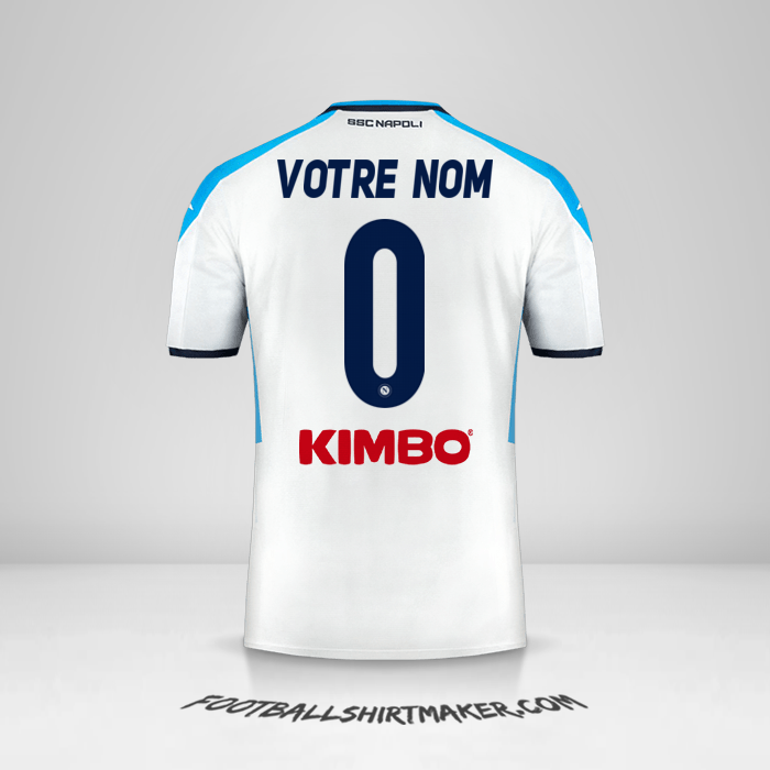 Maillot SSC Napoli 2019/20 III -  votre nom - 0