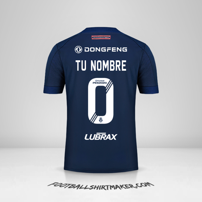 Camiseta Universidad de Chile 2020 -  tu nombre - 0