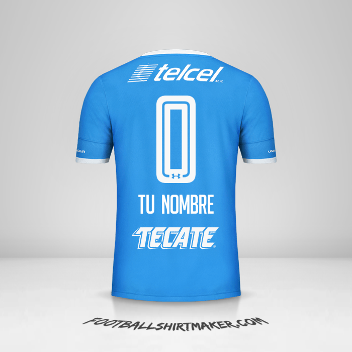 Camiseta Cruz Azul 2016/17 -  tu nombre - 0
