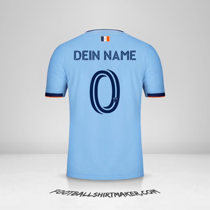 Trikot New York City FC 2020 -  dein name - 0