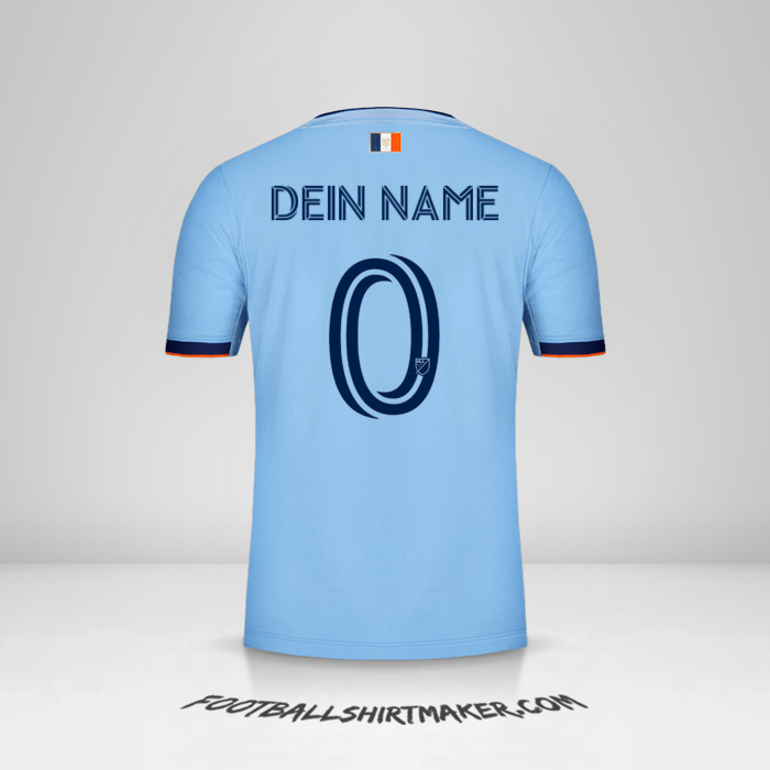 Trikot New York City FC 2020 -  dein name - 0