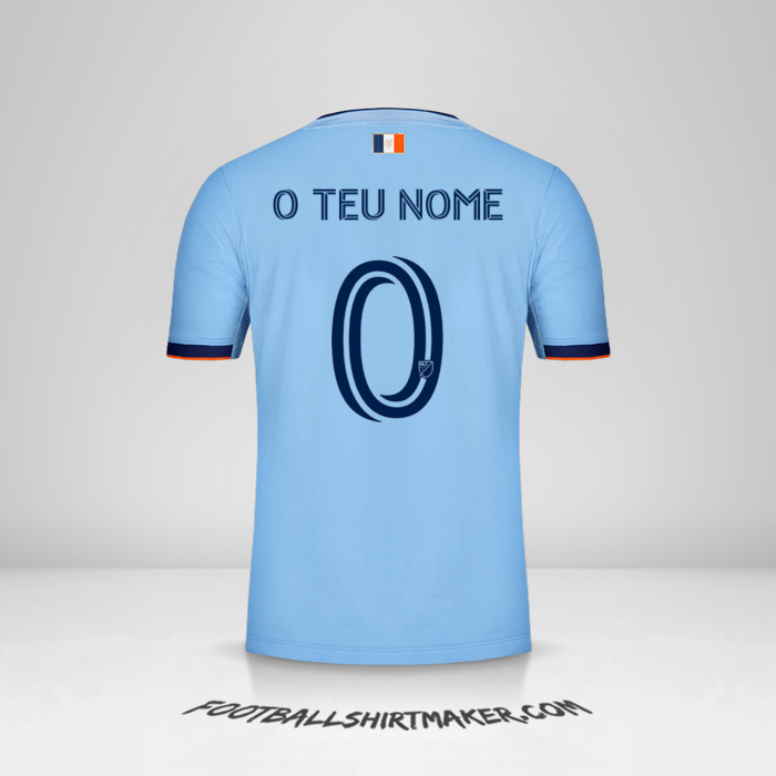Camisola New York City FC 2020 -  o teu nome - 0