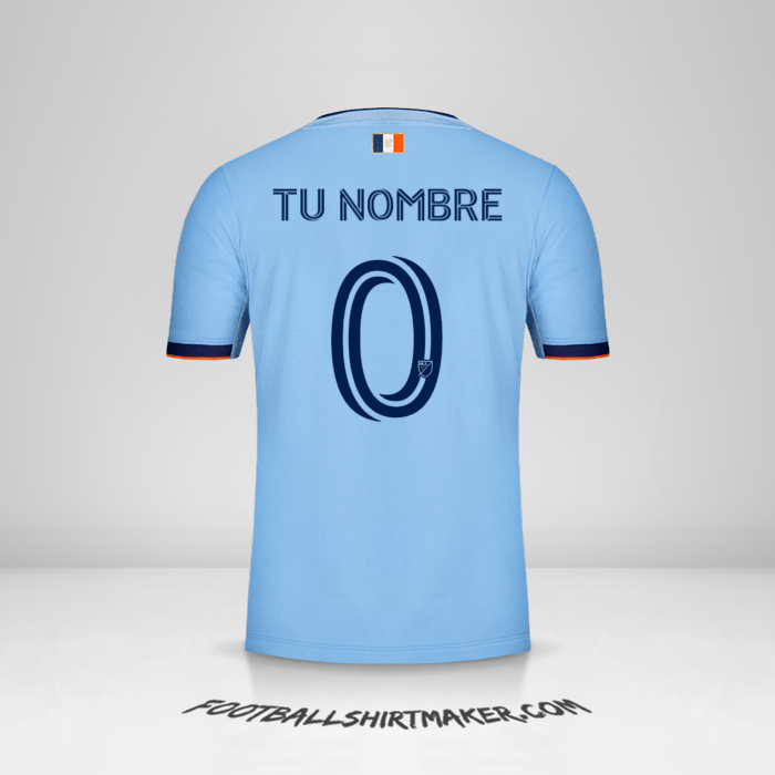 Camiseta New York City FC 2020 -  tu nombre - 0