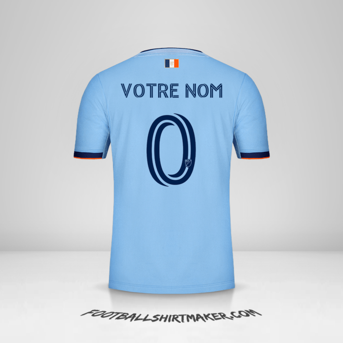 Maillot New York City FC 2020 -  votre nom - 0