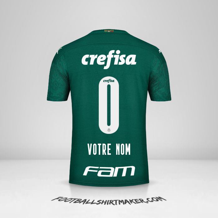 Maillot Palmeiras 2020 -  votre nom - 0