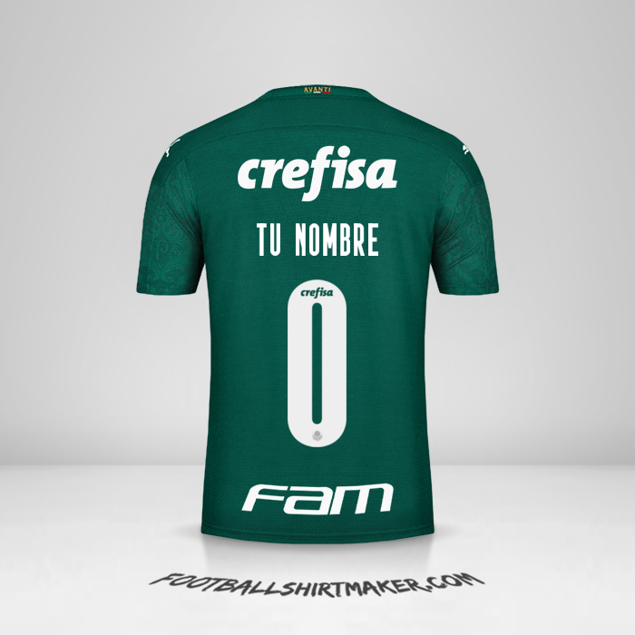 Camiseta Palmeiras Libertadores 2020 -  tu nombre - 0