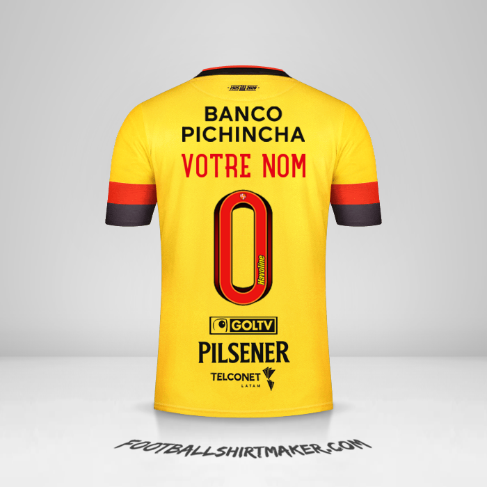 Maillot Barcelona SC 2020 -  votre nom - 0