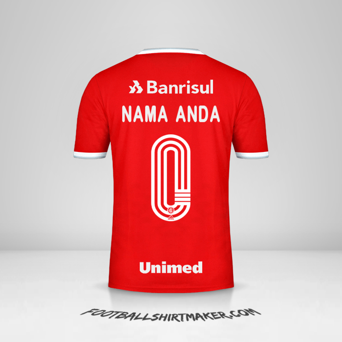 Jersey Internacional 2020 -  nama anda - 0