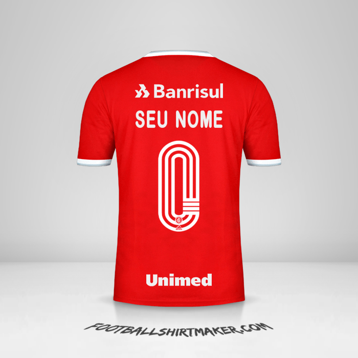 Camisa Internacional 2020 -  seu nome - 0