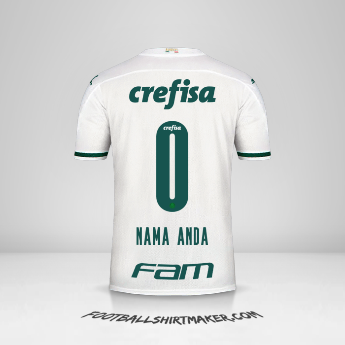 Jersey Palmeiras 2020 II -  nama anda - 0