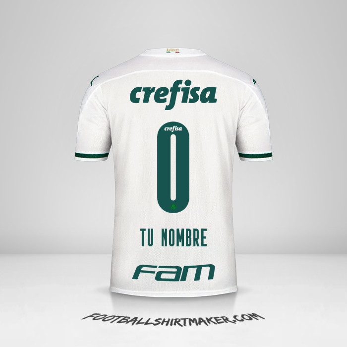 Camiseta Palmeiras 2020 II -  tu nombre - 0