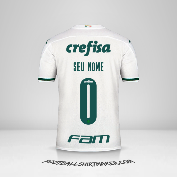Camisa Palmeiras Libertadores 2020 II -  seu nome - 0