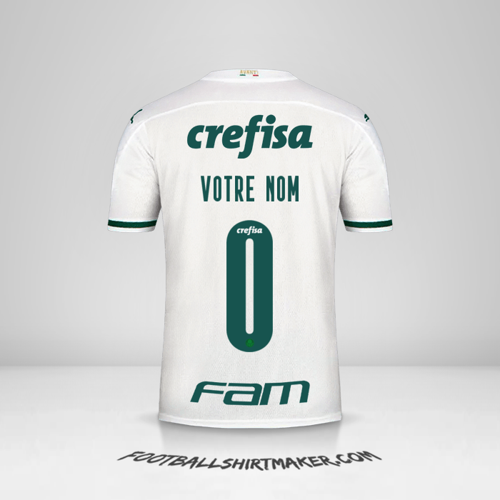 Maillot Palmeiras Libertadores 2020 II -  votre nom - 0