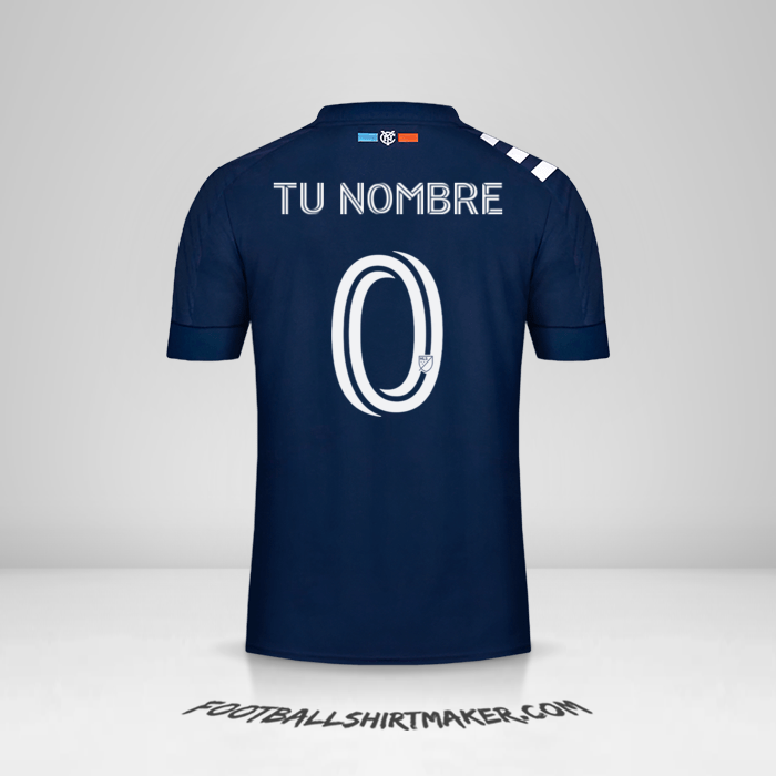 Camiseta New York City FC 2020 II -  tu nombre - 0