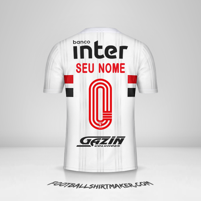 Camisa Sao Paulo FC Libertadores 2020 -  seu nome - 0