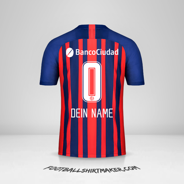 Trikot San Lorenzo 2020 -  dein name - 0