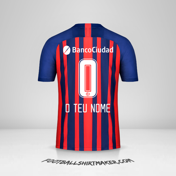 Camisola San Lorenzo 2020 -  o teu nome - 0
