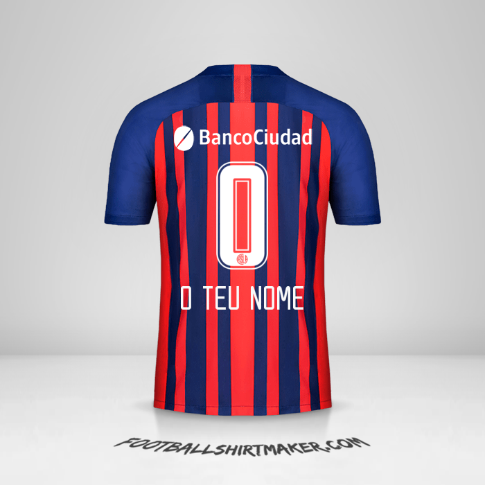 Camisola San Lorenzo 2020 -  o teu nome - 0