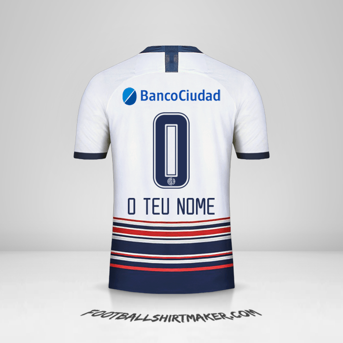 Camisola San Lorenzo 2020 II -  o teu nome - 0