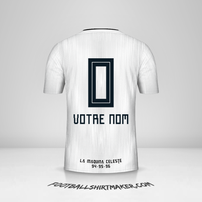 Maillot Sporting Cristal 2019 II -  votre nom - 0