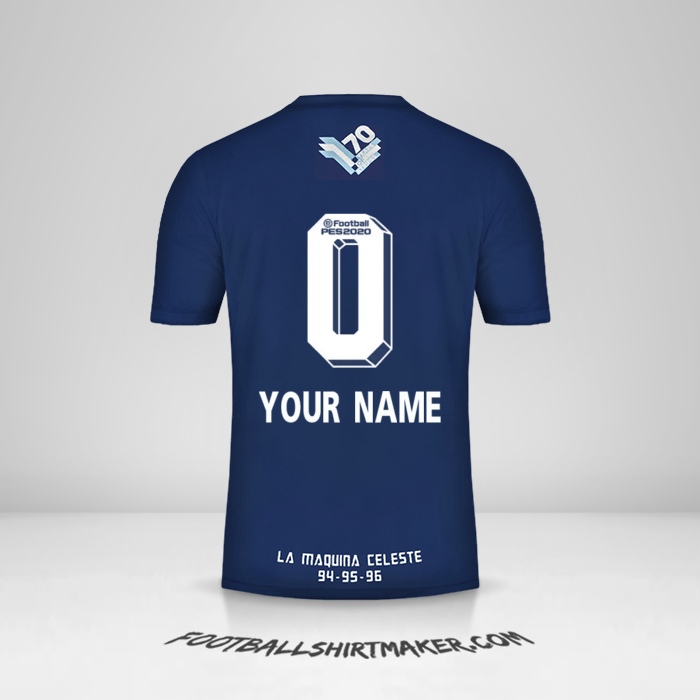 Jersey Sporting Cristal Adidas 70 Años -  your name - 0