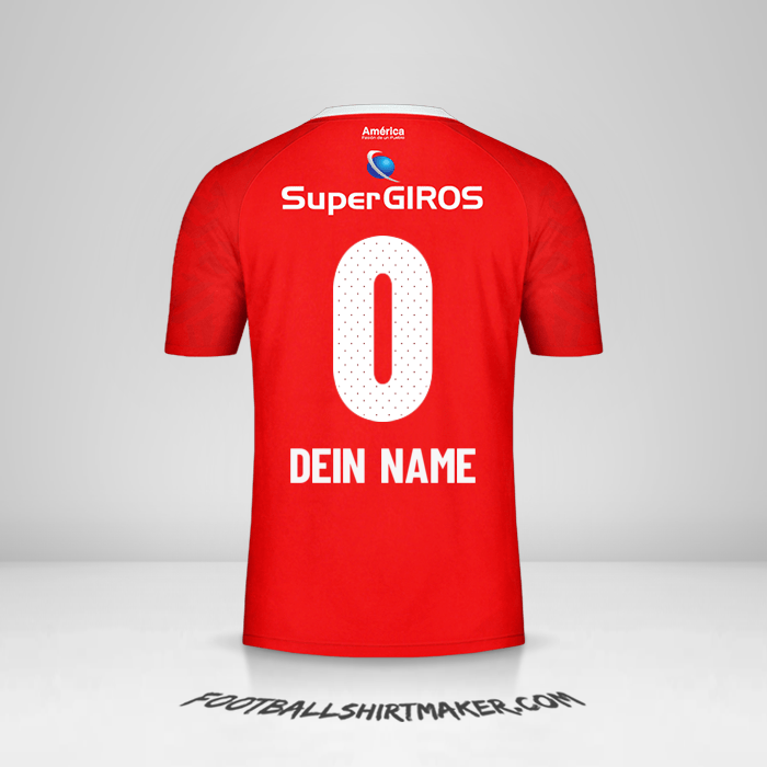 Trikot America de Cali 2019/20 -  dein name - 0