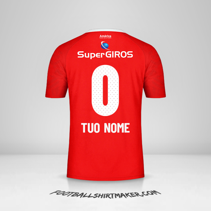 Maglia America de Cali 2019/20 -  tuo nome - 0
