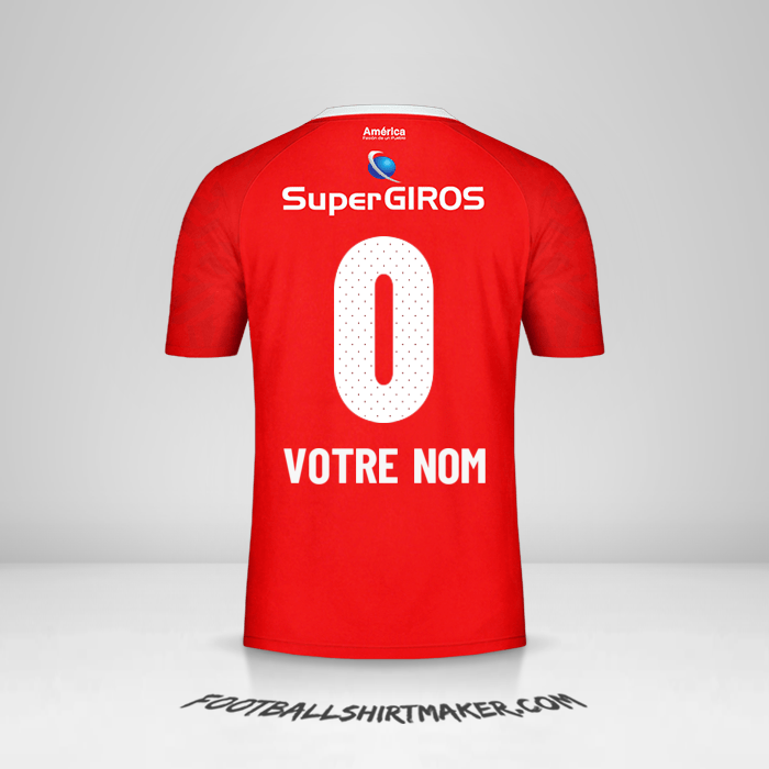 Maillot America de Cali 2019/20 -  votre nom - 0