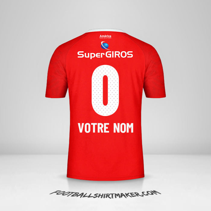 Maillot America de Cali 2019/20 -  votre nom - 0