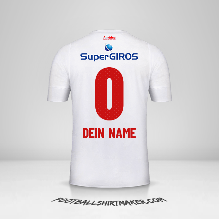Trikot America de Cali 2019/20 II -  dein name - 0