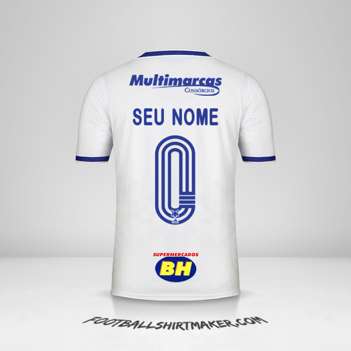 Camisa Cruzeiro 2020 II -  seu nome - 0
