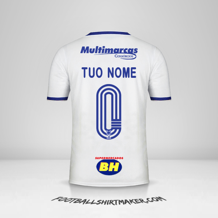 Maglia Cruzeiro 2020 II -  tuo nome - 0