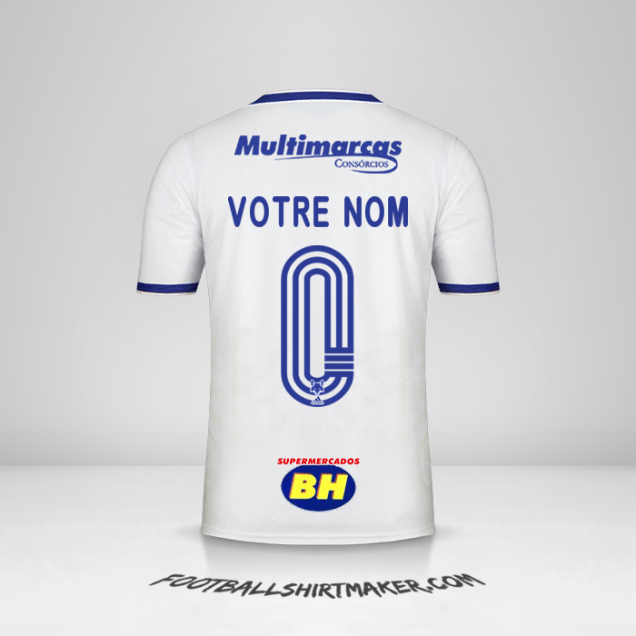 Maillot Cruzeiro 2020 II -  votre nom - 0
