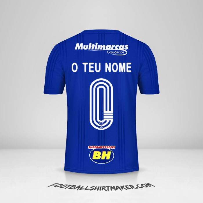 Camisola Cruzeiro 2020 -  o teu nome - 0