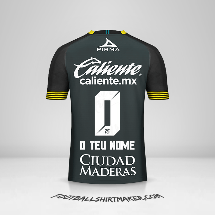 Camisola Club León 2020 III -  o teu nome - 0