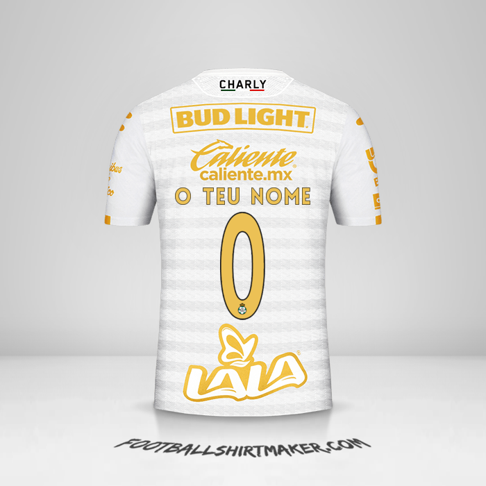 Camisola Santos Laguna 2019/20 III -  o teu nome - 0